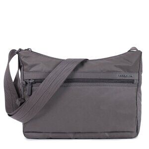 Hedgren Grey Harpers RFID Shoulder Bag Purse